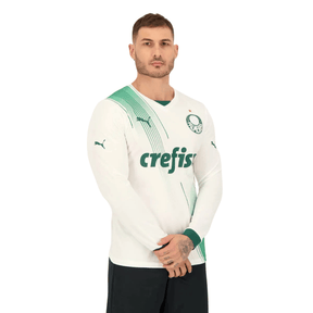 Camisa Palmeiras Puma 23/24 Manga Longa - Uniforme Fora