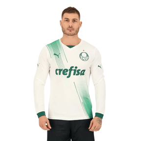 Camisa Palmeiras Puma Manga Longa 23/24 R. Veiga - Uniforme Fora