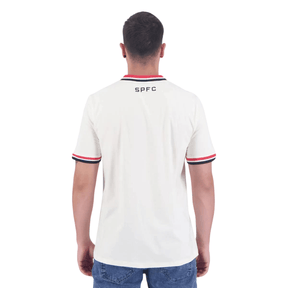 Camisa New Balance São Paulo Retrô Off White - Minha loja