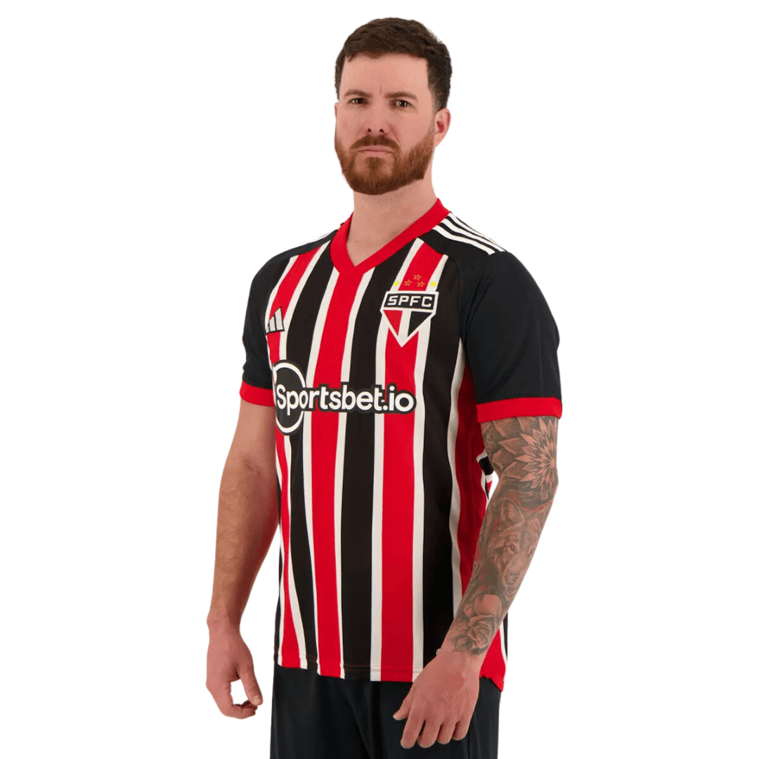 Camisa Adidas São Paulo 2023/24 - Uniforme Fora - Minha loja