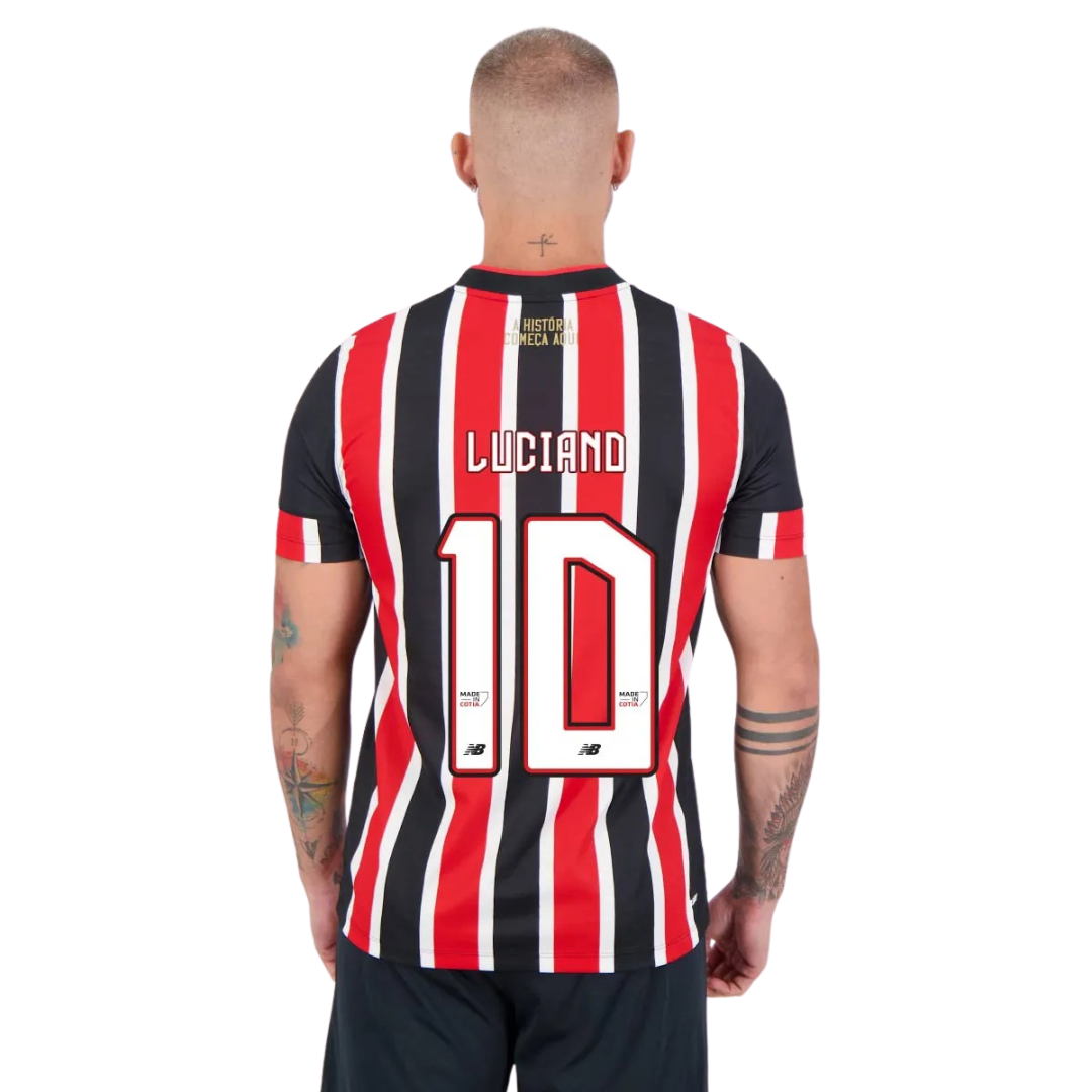 Camisa São Paulo New Balance 24/25 Away Luciano - Minha loja