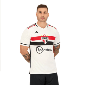 Camisa Adidas São Paulo I 2023 9 Calleri - Minha loja