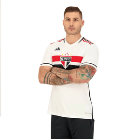 Camisa Adidas São Paulo I 2023 9 Calleri - Minha loja