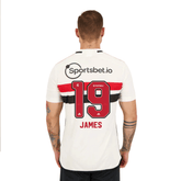 Camisa Adidas São Paulo I 2023 19 James - Minha loja