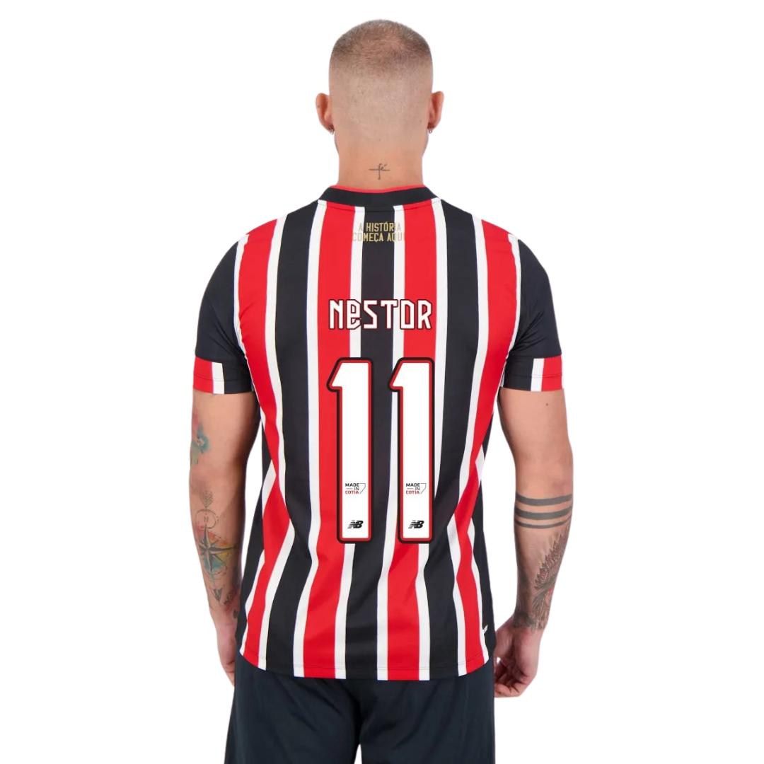 Camisa São Paulo New Balance 24/25 Away Nestor - Minha loja