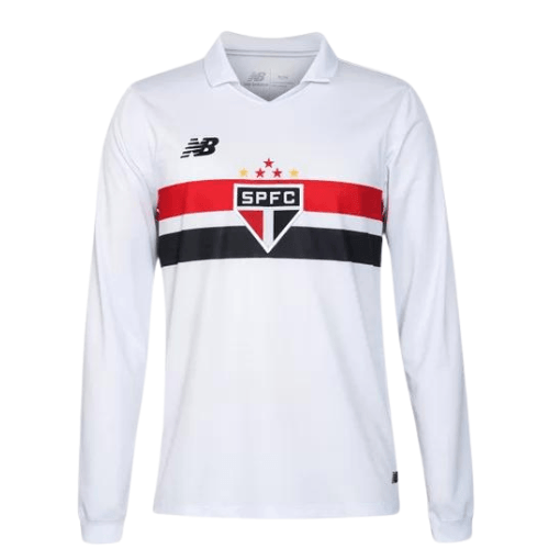 Camisa São Paulo New Balance Manga Longa 24/25 Home - Minha loja