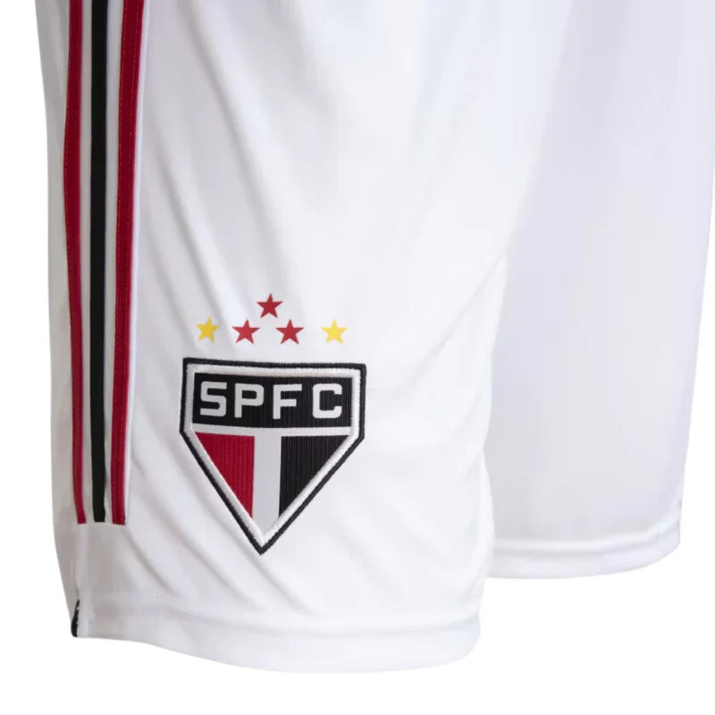 Short São Paulo Adidas 23/24 Branco - Minha loja