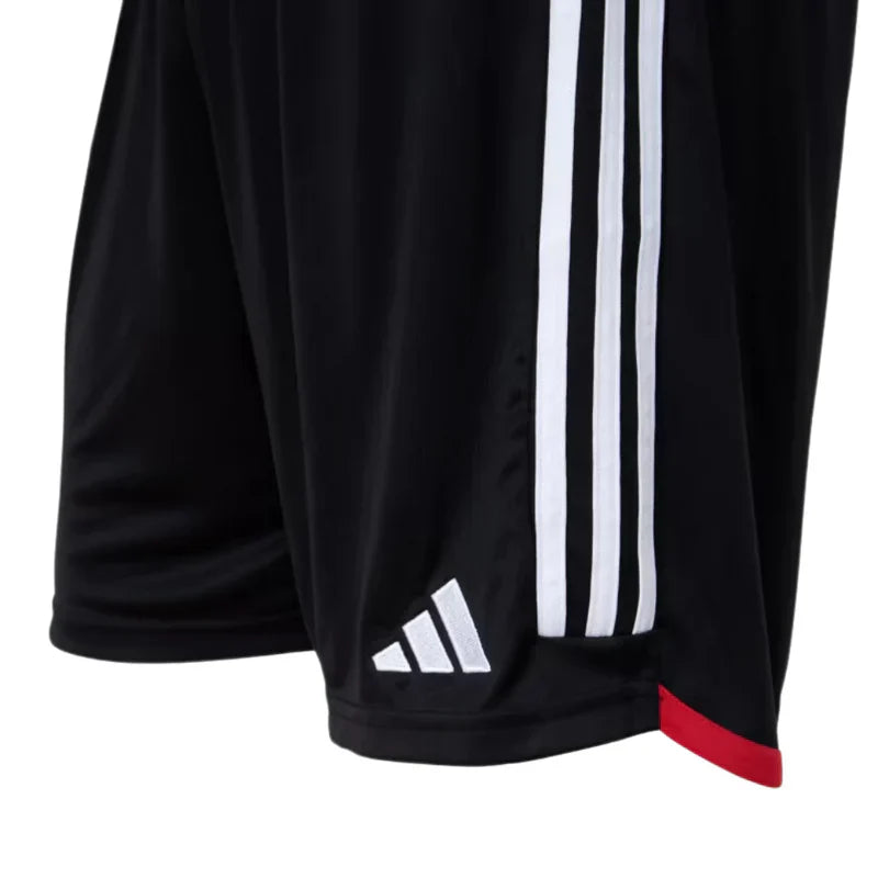 Short São Paulo Adidas 23/24 Preto - Minha loja