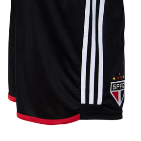 Short São Paulo Adidas 23/24 Preto - Minha loja