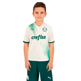 Conjunto Infantil Palmeiras Puma 23/24 Uniforme Fora