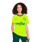 Conjunto Infantil Palmeiras Feminino 23/24 Uniforme Fora