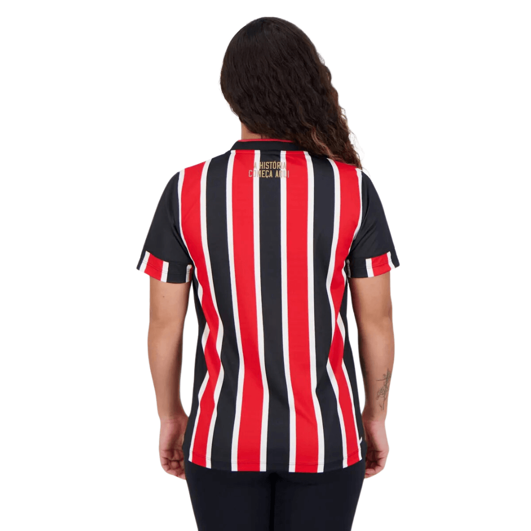 Camisa Feminina São Paulo New Balance 24/25 - Uniforme Fora - Minha loja