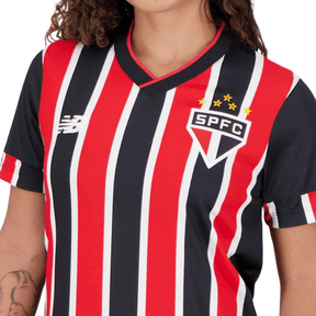 Camisa Feminina São Paulo New Balance 24/25 - Uniforme Fora - Minha loja