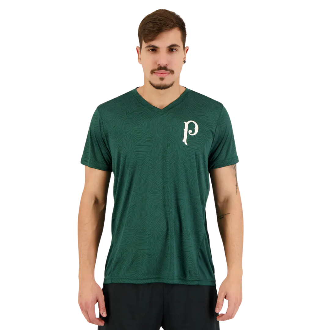 Camisa Palmeiras Sintética Digital Clássica Verde