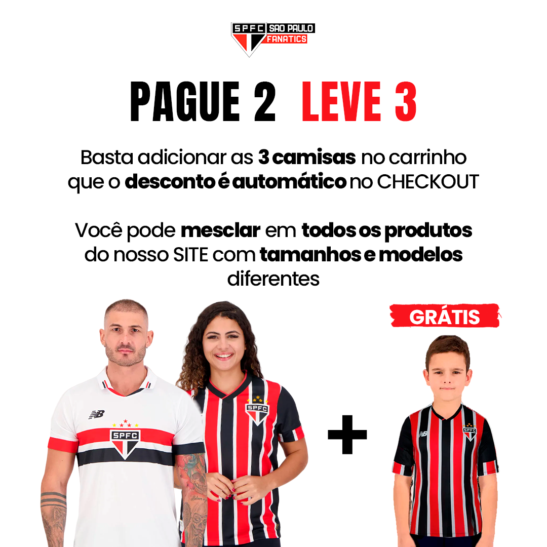 Camisa São Paulo New Balance 24/25 Away Luciano - Minha loja