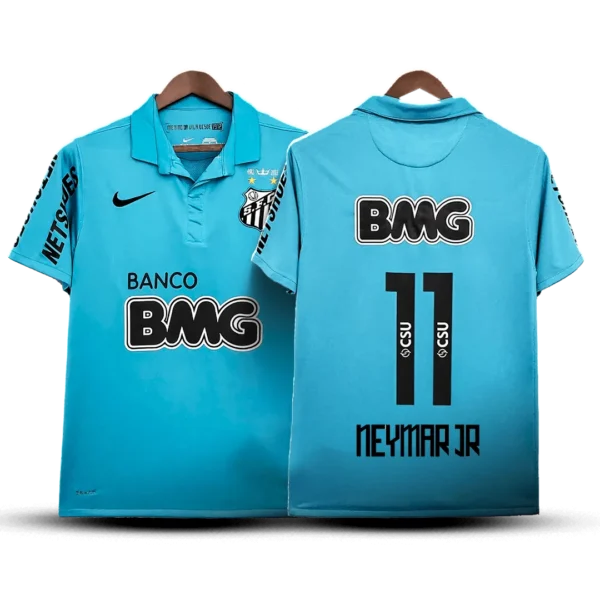 Camisa Retrô Santos 2012/13 Neymar Nike Masculino Azul