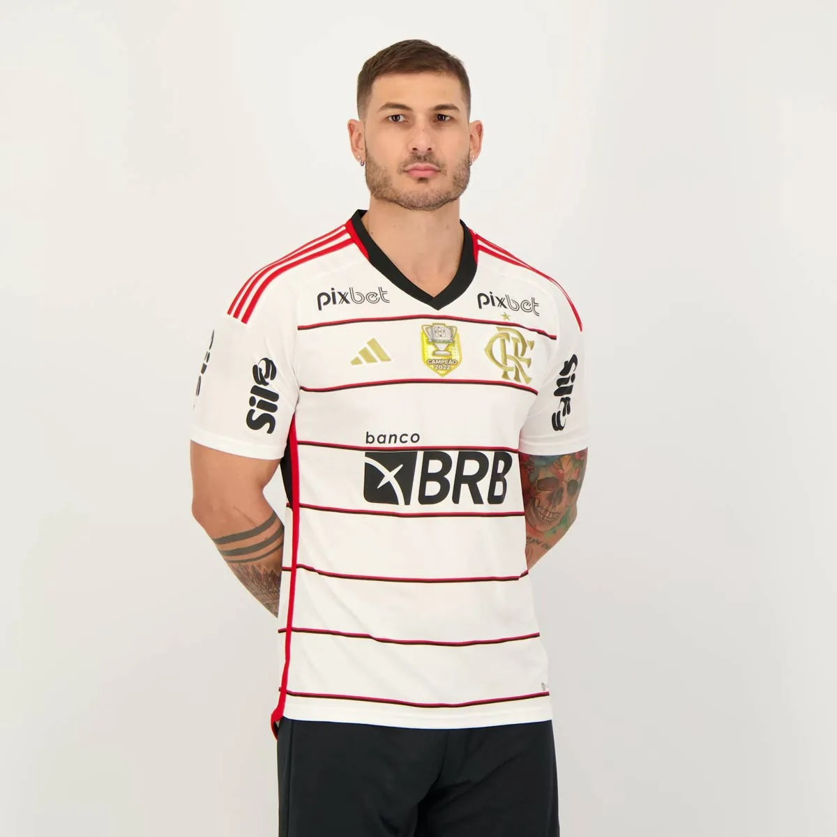 Camisa Flamengo 2023/24 II Patrocínios - LOJA OFICIAL