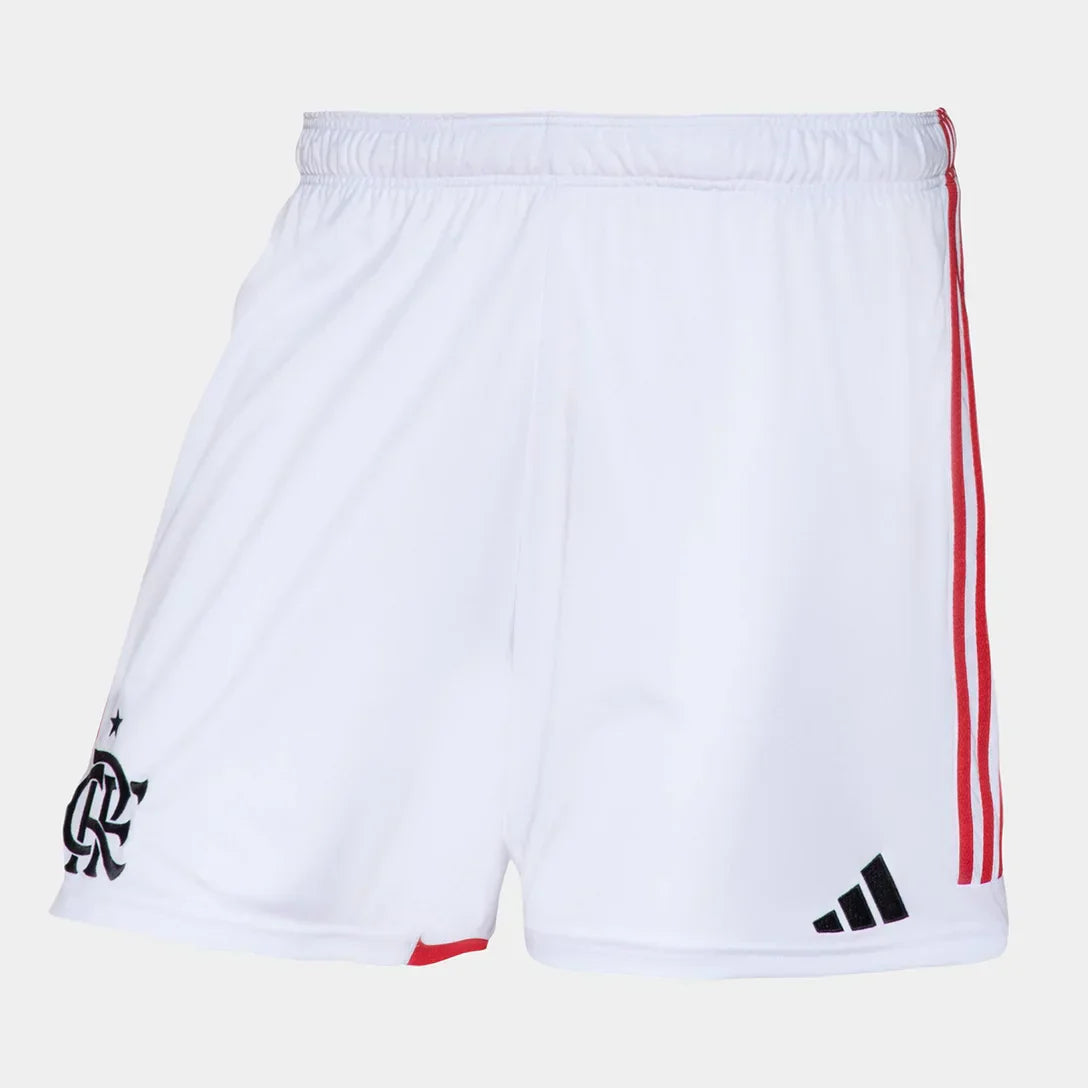 Shorts de Jogo Flamengo 2024/25 - Branco - LOJA OFICIAL