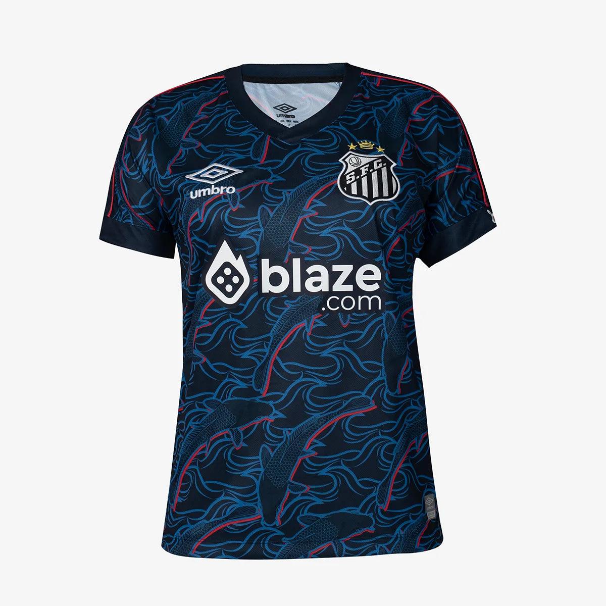 Camisa Feminina Umbro Santos ||| 2023 Torcedora