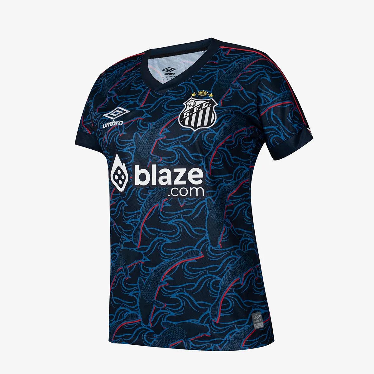 Camisa Feminina Umbro Santos ||| 2023 Torcedora