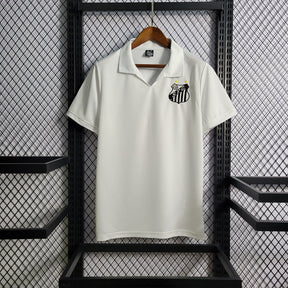 Camisa Santos I Pelé Retrô 1970 –  Masculina  Branco