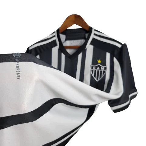 Camisa Galo I 23/24 Torcedor  Masculina - Preto e Branco