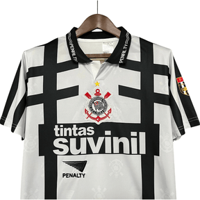 Camisa Retrô Corinthians Terceira 1996 TADLAPIDUS BRANCA