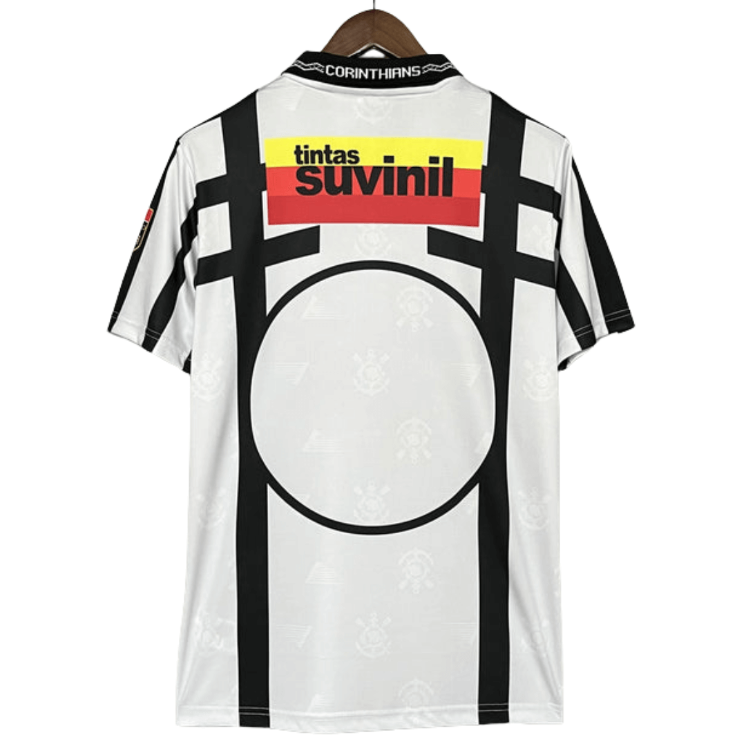 Camisa Retrô Corinthians Terceira 1996 TADLAPIDUS BRANCA