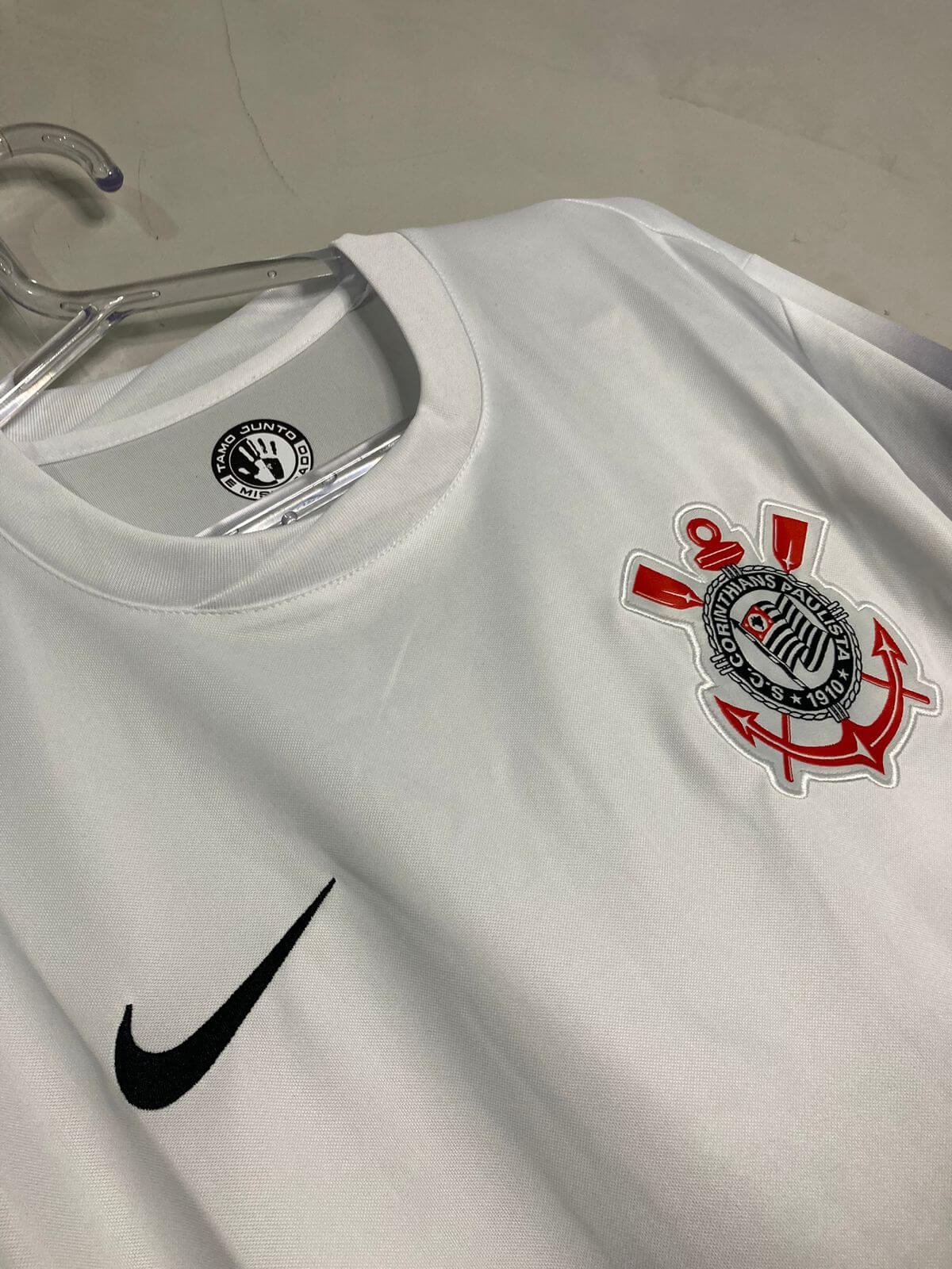 CAMISA CORINTHIANS I HOME 2024/25 TORCEDOR BRANCA