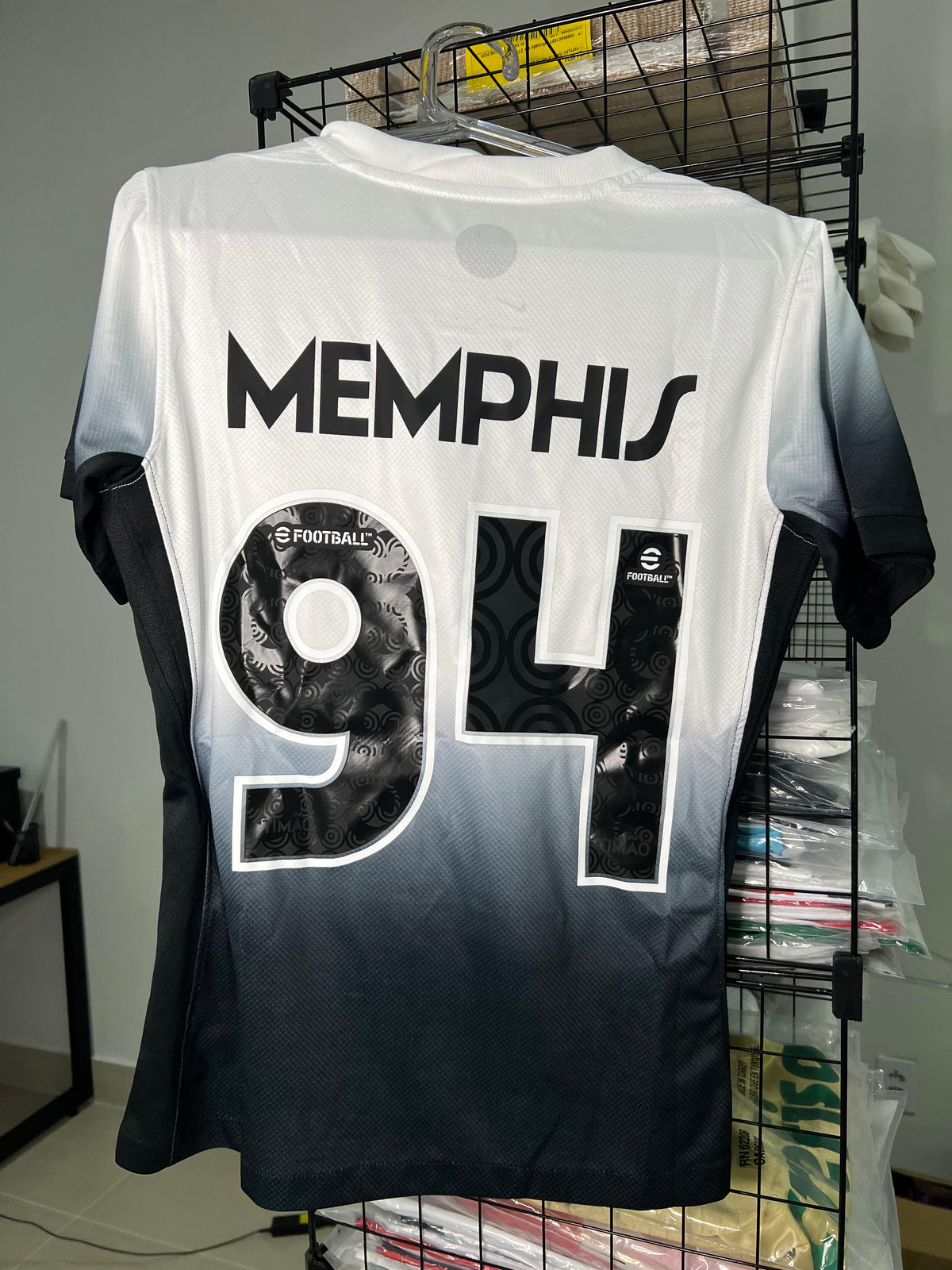 CAMISA FEMININA CORINTHIANS I HOME #MEMPHIS 94 2024/25 BRANCA PRONTA ENTREGA