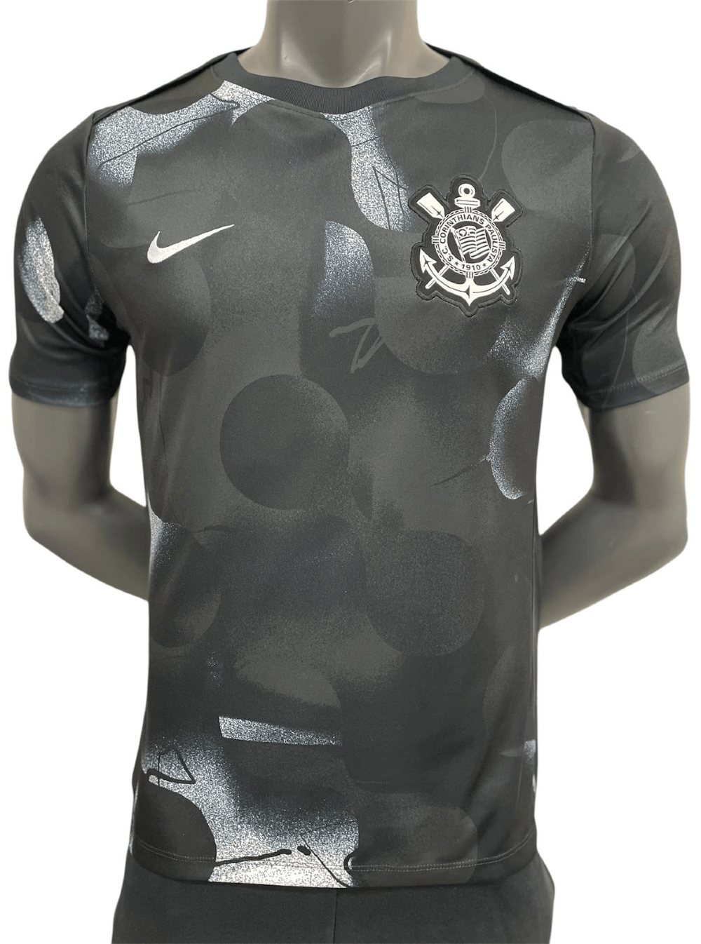 PRÉ-VENDA CAMISA CORINTHIANS PRÉ JOGO 2025/26 PRETA MASCULINA