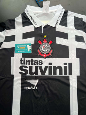 Camisa Retrô Corinthians Terceira 1996 TADLAPIDUS PRETA