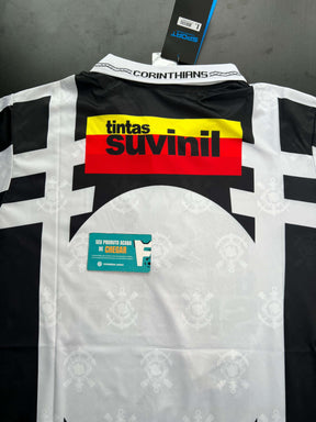 Camisa Retrô Corinthians Terceira 1996 TADLAPIDUS PRETA