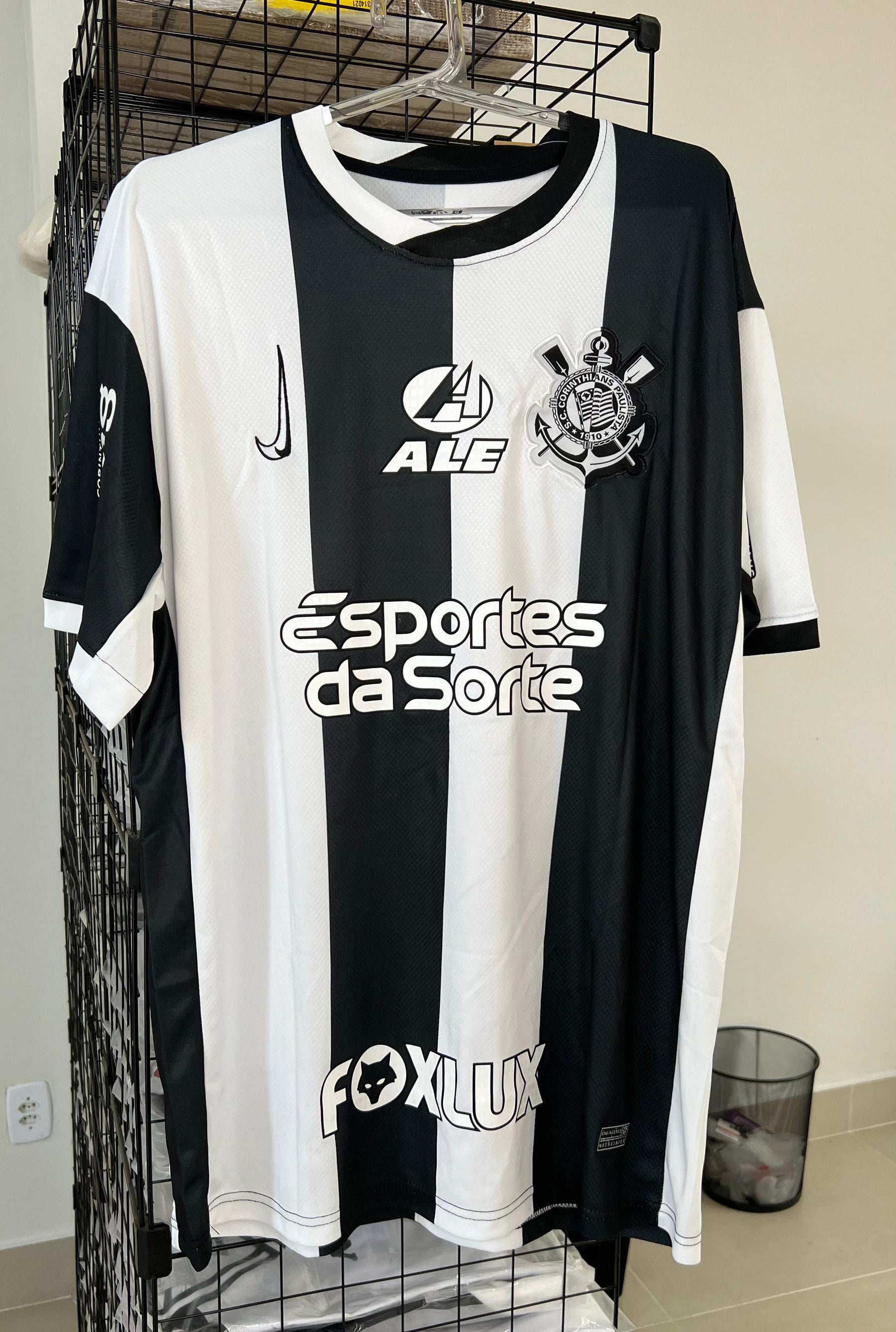 CAMISA CORINTHIANS III TERCEIRA #FAGNER 23 2024/25 PRONTA ENTREGA TORCEDOR