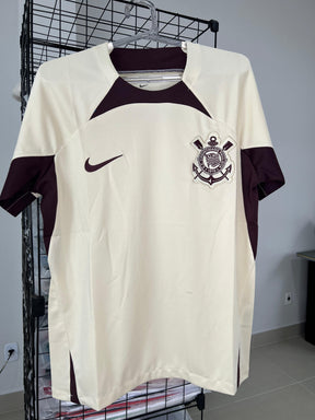 CAMISA CORINTHIANS TREINO 2024/25 CREME MASCULINA