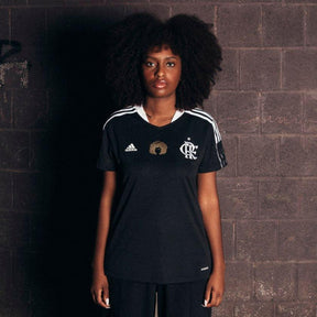 Camisa Adidas Flamengo Consciência Negra 2021 - Feminina - LOJA OFICIAL