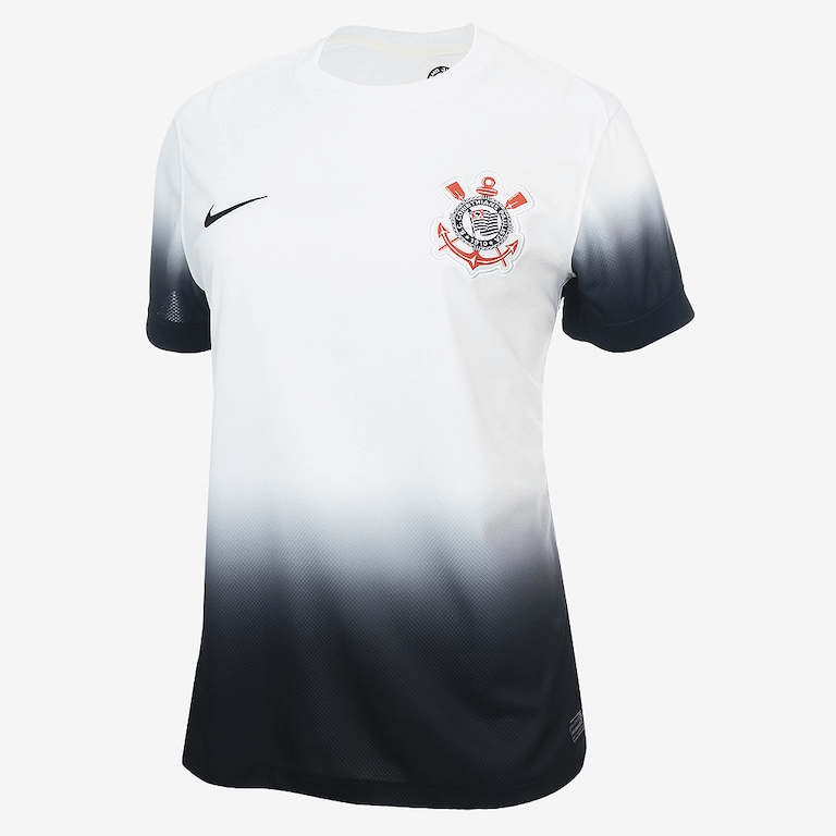 CAMISA FEMININA CORINTHIANS I HOME 2024/25 BRANCA