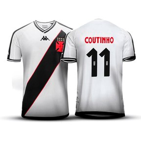 Camisa Kappa Vasco 2024/25 II Coutinho Nº 11 - Minha loja