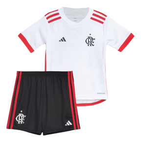 Conjunto Infantil Flamengo 2024/25 - Uniforme Fora - LOJA OFICIAL