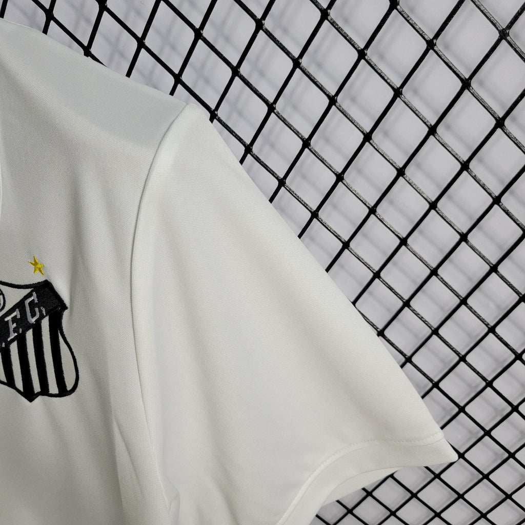 Camisa Santos I Pelé Retrô 1970 –  Masculina  Branco