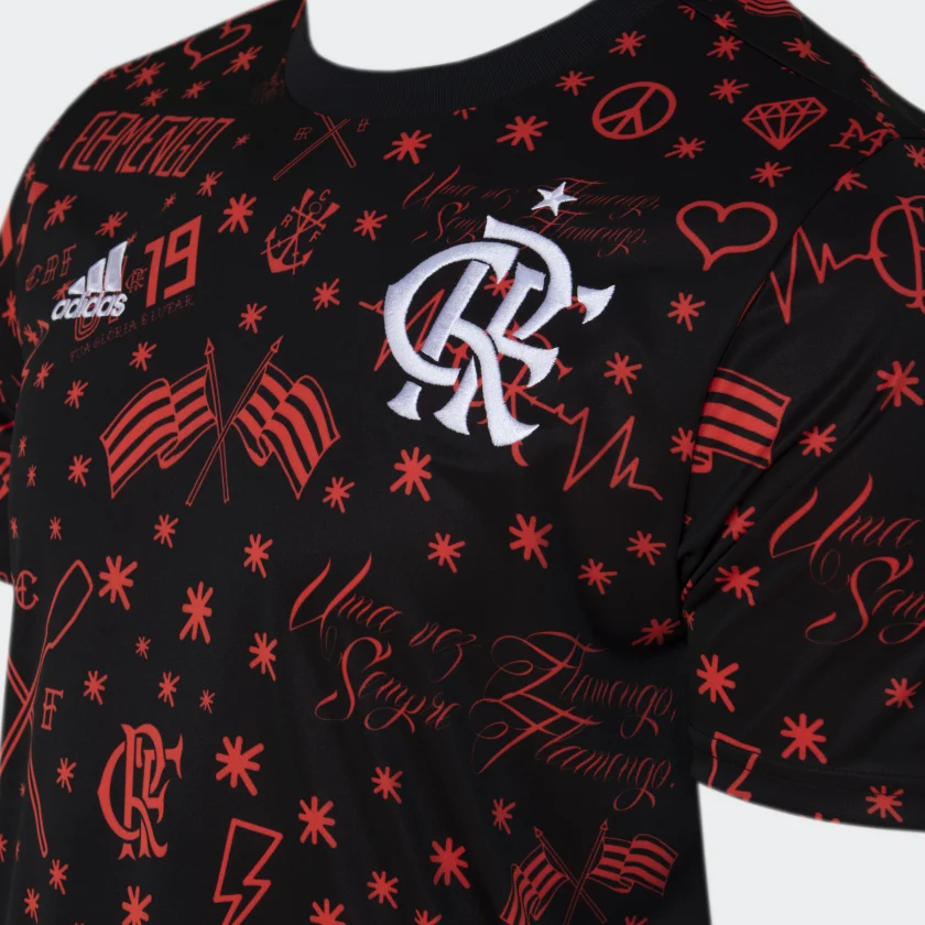 Camisa Flamengo 2023/24 Pré-jogo - LOJA OFICIAL