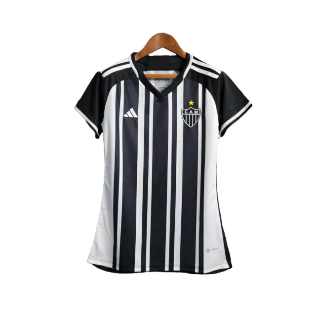 Camisa Galo I 23/24 - Feminina  - Branco e Preto