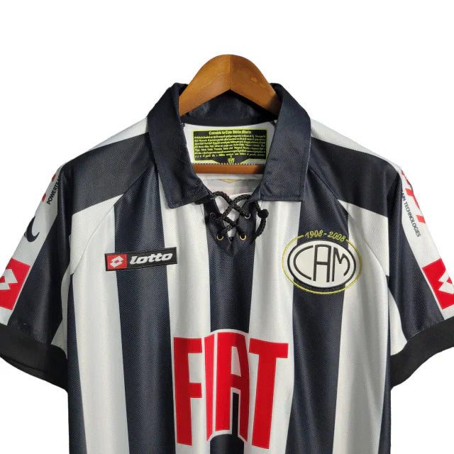 Camisa Galo Edição especial 2008 Masculina Retrô - Preta com detalhes em branco