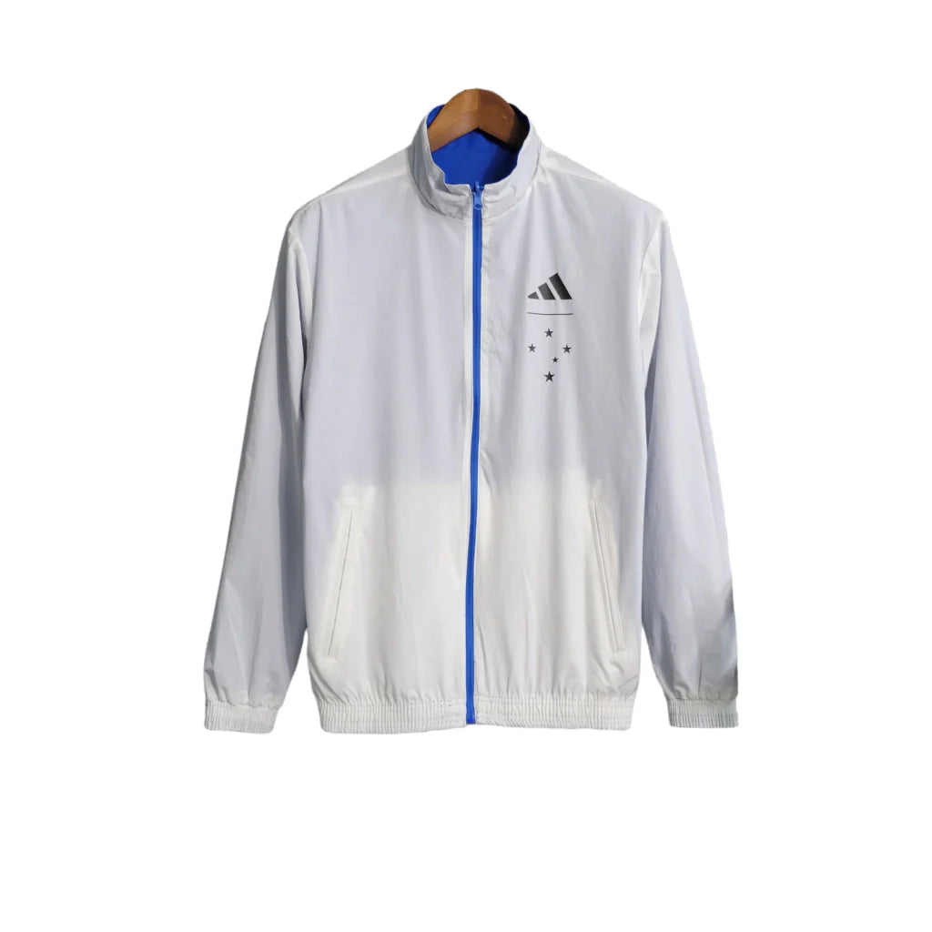 Jaqueta Corta-Vento Cabuloso Dupla face 23/24 Masculina  - Dupla face azul e branco