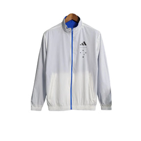 Jaqueta Corta-Vento Cabuloso Dupla face 23/24 Masculina  - Dupla face azul e branco