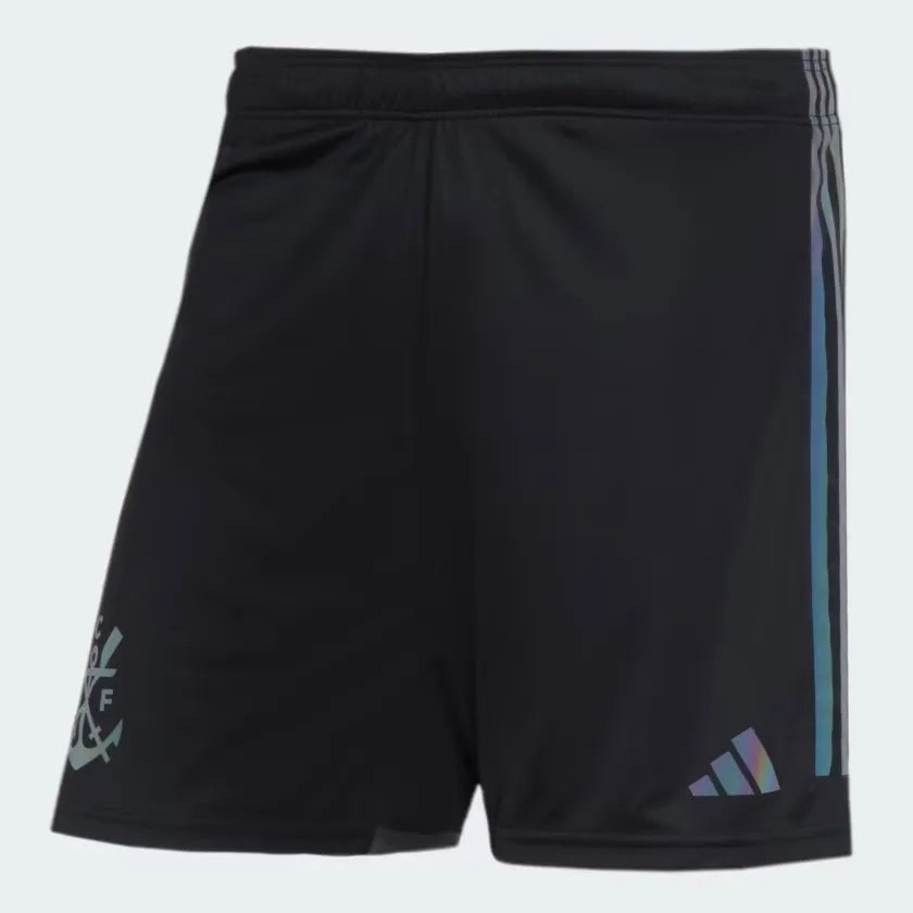 Shorts de Jogo Flamengo 2024/25 - Preto Refletivo - LOJA OFICIAL